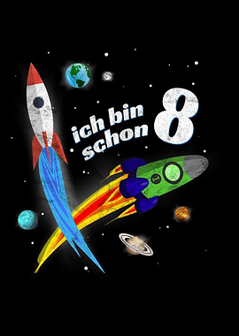 8 Jahre Kinder Raumschiff