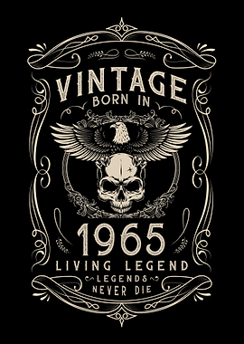 Vintage 1965 Living Legend