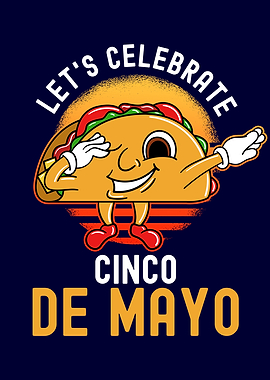 Cinco De Mayo Dabbing Taco