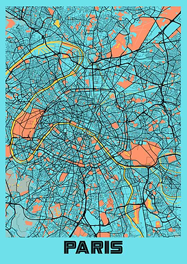 Paris Gloria City Map