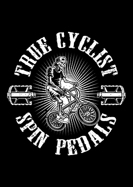 true cyclist spin pedals