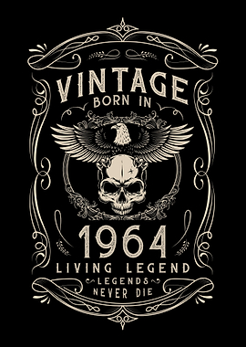 Vintage 1964 Living Legend