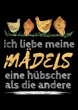 Huhn Huehner Bauern Witz