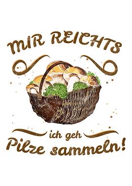 Steinpilz Pilzsammler Witz