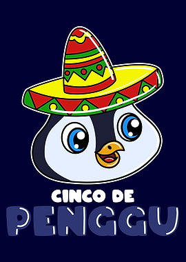 Cinco De Mayo Day Penguin