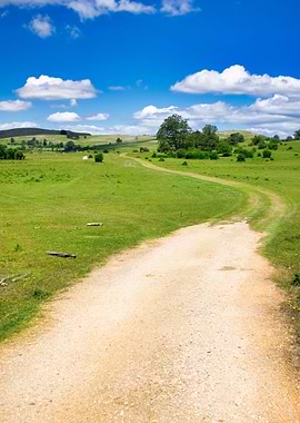 Path through the Urbasa