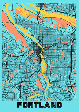 Portland Gloria City Map