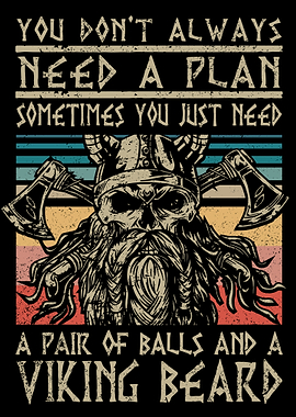 Viking Beard Warrior