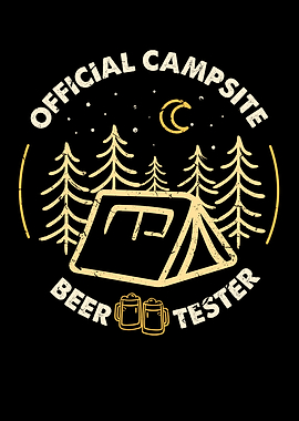 Camping and Drinking