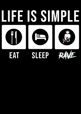 Rave Raiver Techno Electro