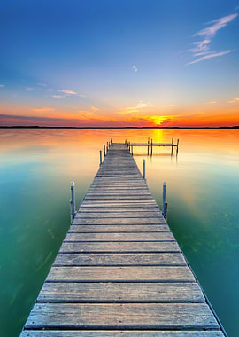 Sunset at the Sea Beach