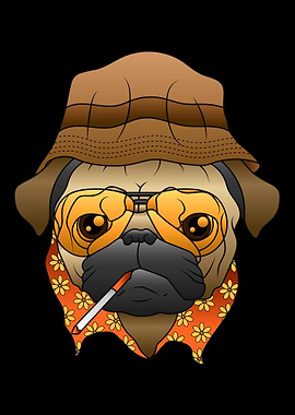 Dog Cigarette Sunglasses