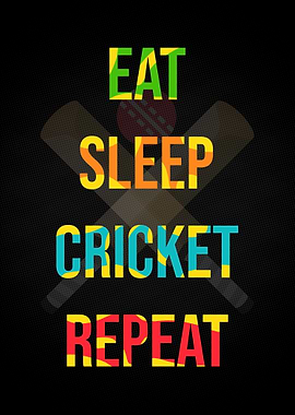 Cricket Poster