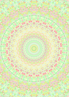 Vibrant Colorful Mandala