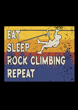 Rock Climbing Retro