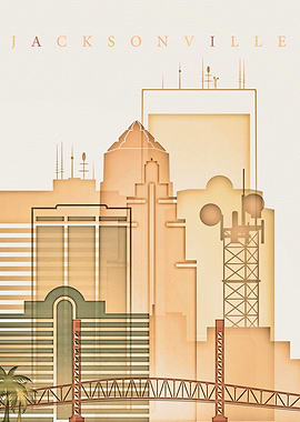 Jacksonville FL Skyline