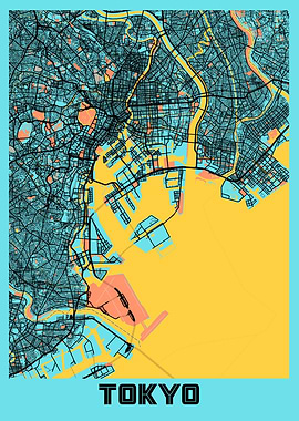 Tokyo Gloria City Map