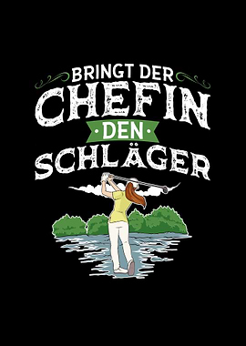 Chefin Golf Golferin