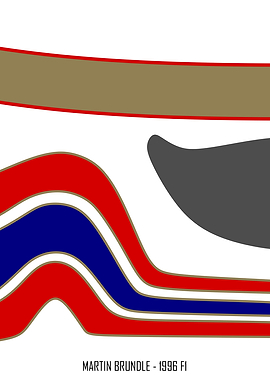 Martin Brundle 1996 F1