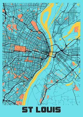St Louis Gloria City Map