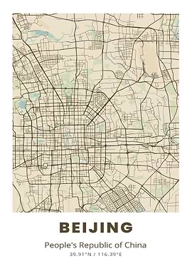 Beijing City Map