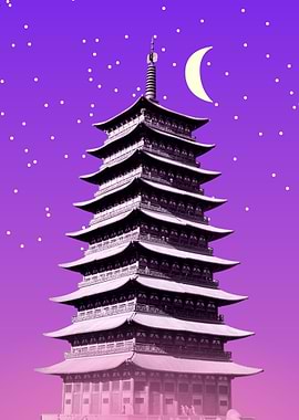 Leifeng Pagoda japan pop