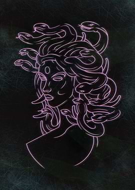 Neon Medusa