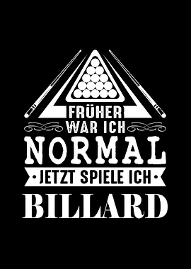 Billard Spruch