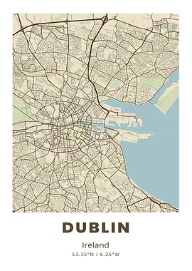 Dublin City Map