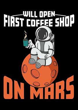 Coffee Lover Mars Fan