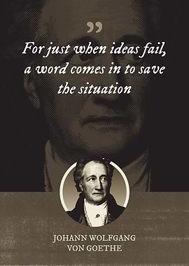 For just when ideas fail