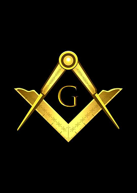 Freemason Square Compasses