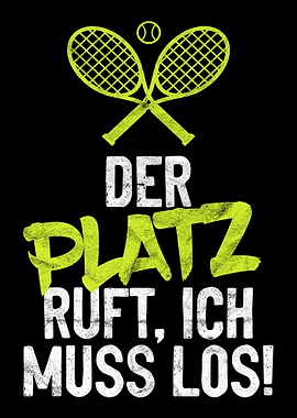 Perfekter Tennis Spruch