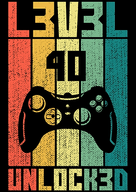 Level 40 Unlocked Gamer
