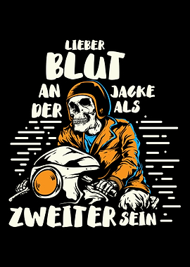 Lieber Blut an der Jacke a