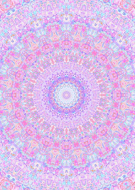 Vibrant Jewel Tone Mandala