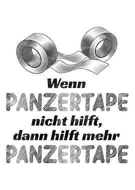 Perfekter Klebeband Spruch