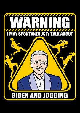 Joe Biden jogging runner