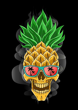 Pineapple Sunglasses Aloha
