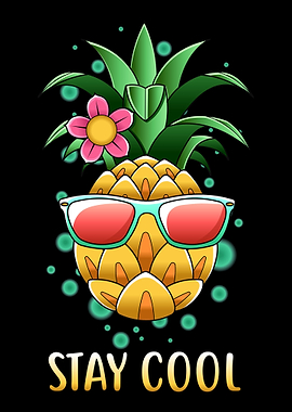 Pineapple Sunglasses Aloha