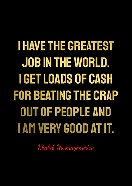 Khabib Nurmagomedov Quotes