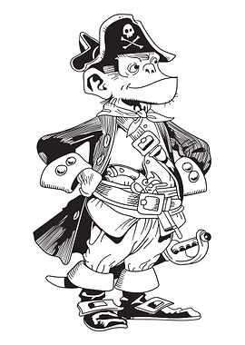 Pirate Monkey