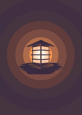 Illustration Negative Lamp