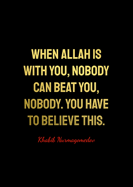 Khabib Nurmagomedov Quotes