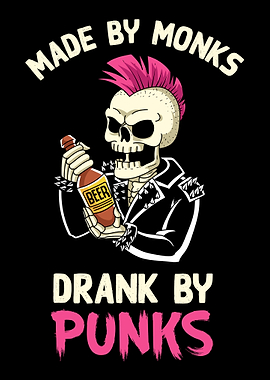 Punk Beer Music Lover
