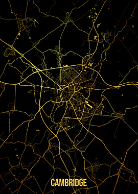 Cambridge gold map