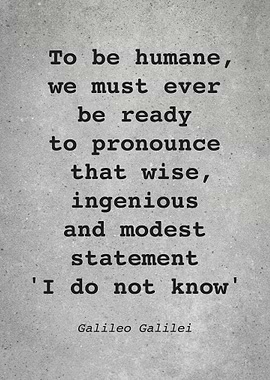 Galileo Galilei Quote L009