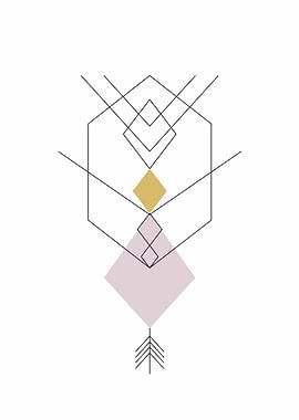 abstract geometrics shape