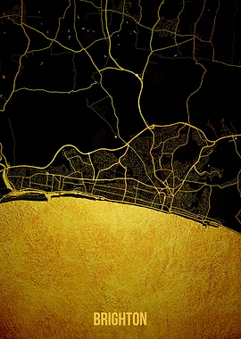Brighton gold map