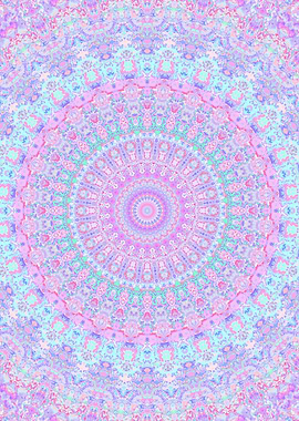 Vivid Jewel Tone Mandala